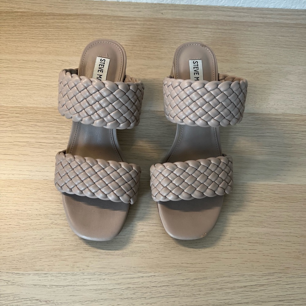 Steve Madden Women's Tan Braided Sandals
